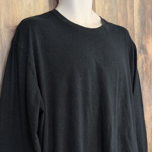 Polo by Ralph Lauren Black Long Sleeve Tee XL                M686